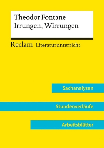 Buchcover und Innenansicht für das Buch: Theodor Fontane: Irrungen, Wirrungen (Lehrerband) | Mit Downloadpaket (Unterrichtsmaterialien)