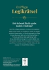Buchcover und Innenansicht für das Buch: Knifflige Logikrätsel I Rätsel für Erwachsene