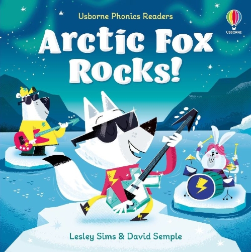 Buchcover und Innenansicht für das Buch: Arctic Fox Rocks!
