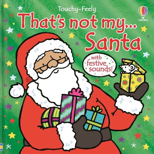 Buchcover und Innenansicht für das Buch: That's not my Santa.
