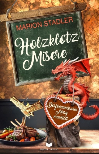 Buchcover und Innenansicht für das Buch: Holzklotzmisere