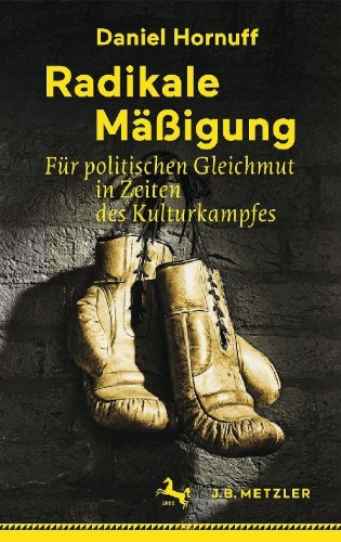Buchcover und Innenansicht für das Buch: Radikale Mäßigung