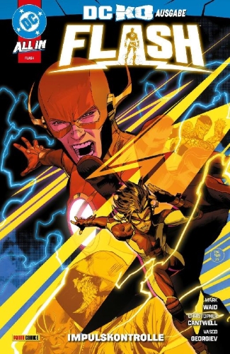 Buchcover und Innenansicht für das Buch: The Flash #26-#30