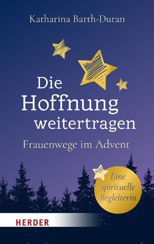 Buchcover und Innenansicht für das Buch: Die Hoffnung weitertragen