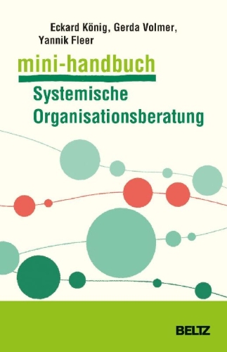 Buchcover und Innenansicht für das Buch: Mini-Handbuch Systemische Organisationsberatung