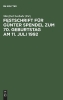 Buchcover und Innenansicht für das Buch: Festschrift für Günter Spendel zum 70. Geburtstag am 11. Juli 1992