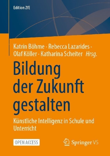 Buchcover und Innenansicht für das Buch: Bildung der Zukunft gestalten