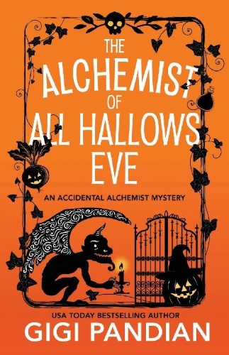 Buchcover und Innenansicht für das Buch: The Alchemist of All Hallows Eve