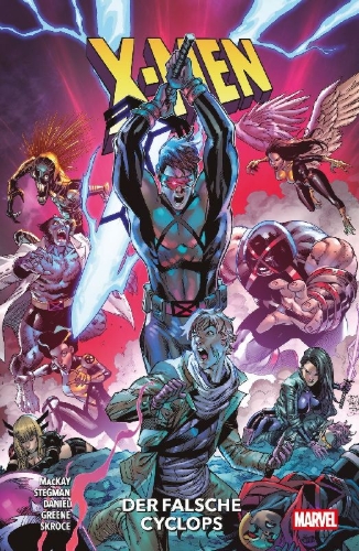 Buchcover und Innenansicht für das Buch: X-Men (2024) #23-25; X-Men Annual (2026) #1