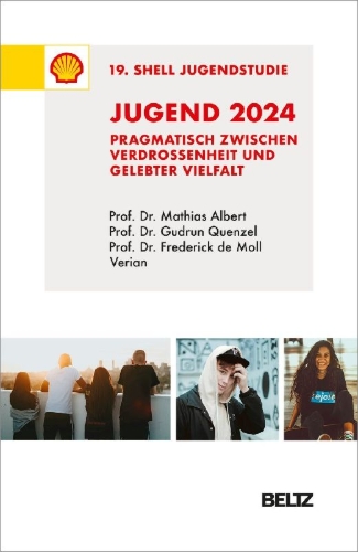 Buchcover und Innenansicht für das Buch: Jugend 2024 - 19. Shell Jugendstudie