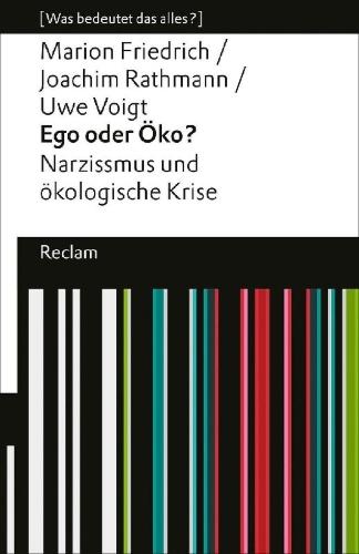 Buchcover und Innenansicht für das Buch: Ego oder Öko? Narzissmus und ökologische Krise