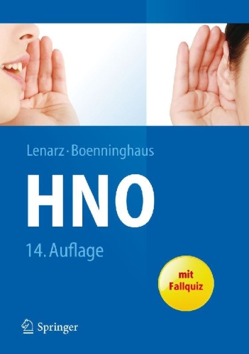 Buchcover und Innenansicht für das Buch: Hals-Nasen-Ohren-Heilkunde