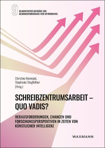 Buchcover und Innenansicht für das Buch: Schreibzentrumsarbeit - Quo vadis?