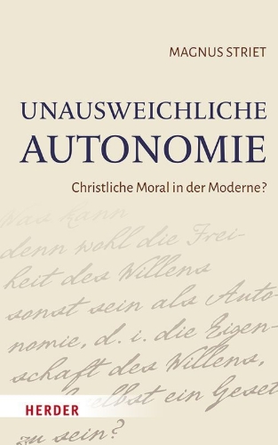 Buchcover und Innenansicht für das Buch: Unausweichliche Autonomie