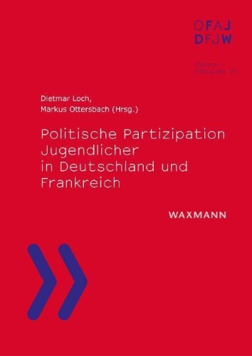 Buchcover und Innenansicht für das Buch: Politische Partizipation Jugendlicher in Deutschland und Frankreich