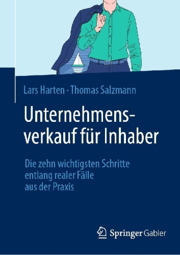 Buchcover und Innenansicht für das Buch: Unternehmensverkauf für Inhaber
